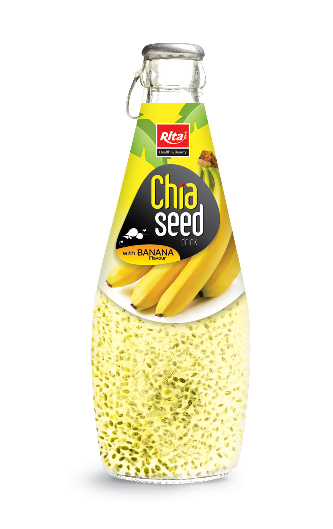 290ml Chia Seed drinks with Banana Flavour